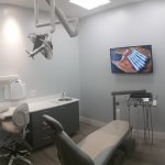 Photo of treatment room with Planmeca digital patient x-rays